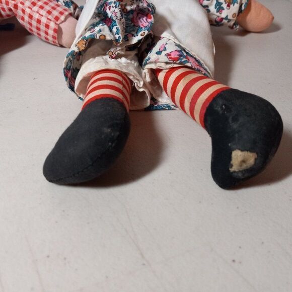 Vintage Knickerbocker Ragged Ann & Andy Dolls Cottagecore Granny Chic - Picture 3 of 12